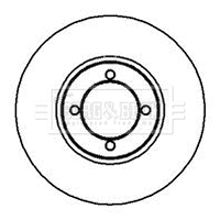 Brake Disc (BBD4860)