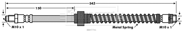 Brake Hose (BBH7741)
