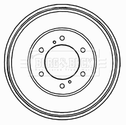 Brake Drum (BBR7200)