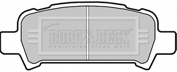 Brake Pad Set, disc brake (BBP1705)