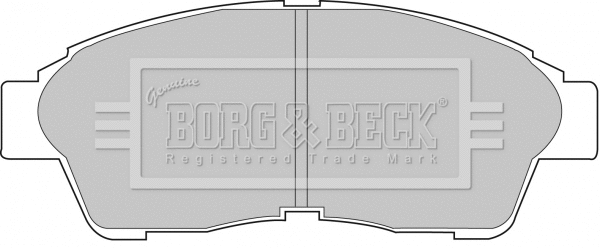 Brake Pad Set, disc brake (BBP1502)