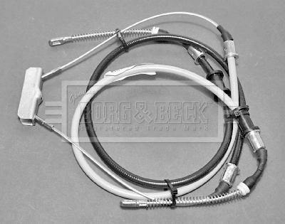 Cable Pull, parking brake (BKB1393)