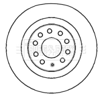 Brake Disc (BBD4383)