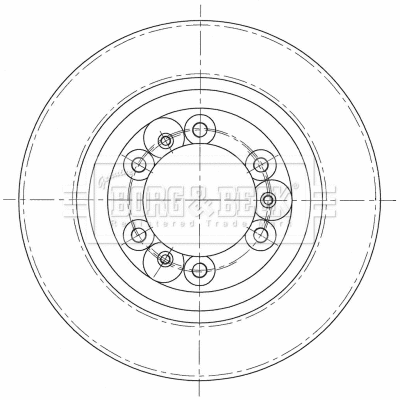Brake Disc (BBD5421)