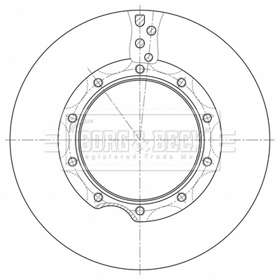 Brake Disc (BBD32632)