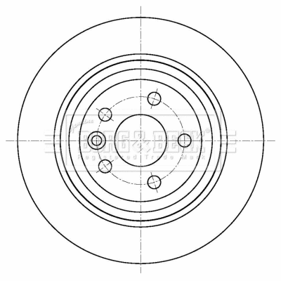 Brake Disc (BBD5440)