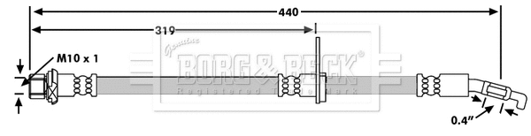 Brake Hose (BBH7230)