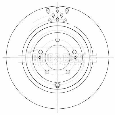 Brake Disc (BBD5395)