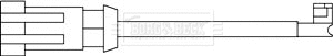 Warning Contact, brake pad wear (BWL3075)