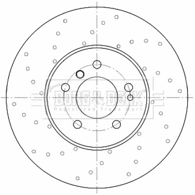 Brake Disc (BBD6077S)
