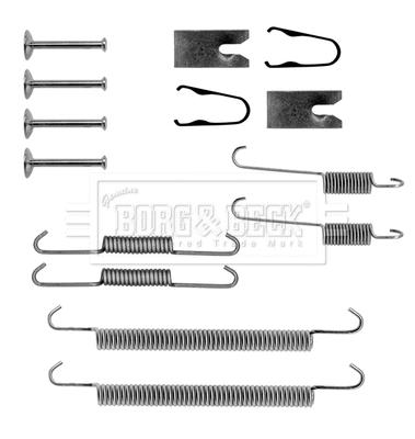 Accessory Kit, brake shoes (BBK6252)
