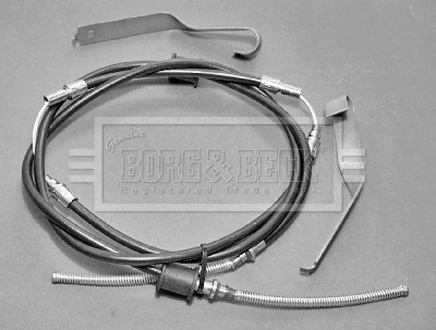 Cable Pull, parking brake (BKB1347)