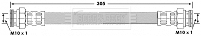 Brake Hose (BBH6683)