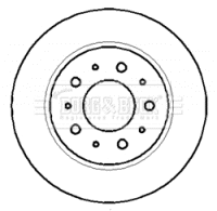 Brake Disc (BBD4371)