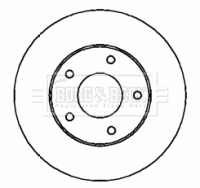 Brake Disc (BBD4327)