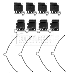 Accessory Kit, disc brake pad (BBK1442)