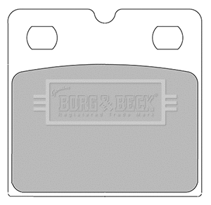 Brake Pad Set, disc parking brake (BBP2430)