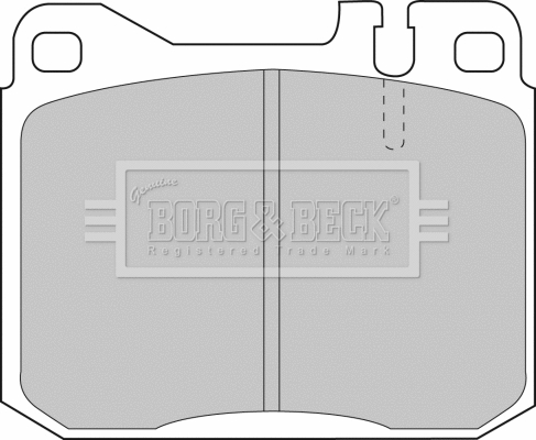Brake Pad Set, disc brake (BBP1061)
