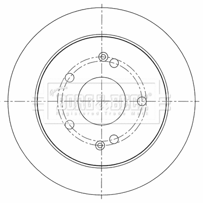 Brake Disc (BBD5452)