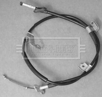 Cable Pull, parking brake (BKB3719)