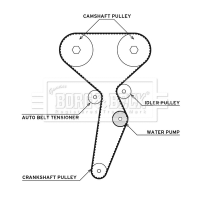 Water Pump & Timing Belt Kit (BTW1077)