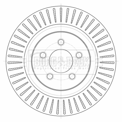 Brake Disc (BBD6082S)