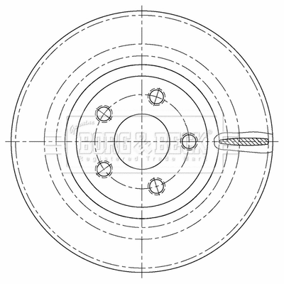 Brake Disc (BBD5465)