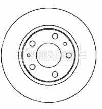 Brake Disc (BBD4412)
