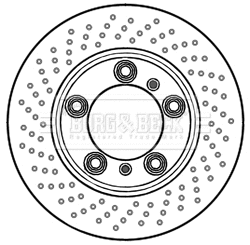 Brake Disc (BBD6001S)