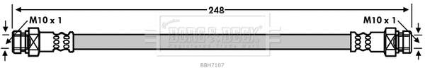 Brake Hose (BBH7107)
