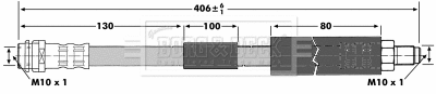 Brake Hose (BBH7092)