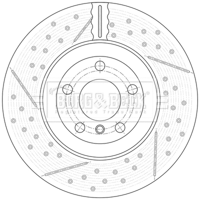 Brake Disc (BBD7009S)