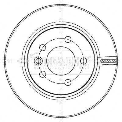 Brake Disc (BBD5509)
