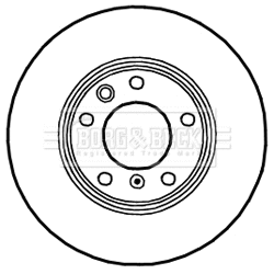 Brake Disc (BBD6052S)