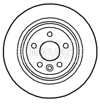 Brake Disc (BBD4759)