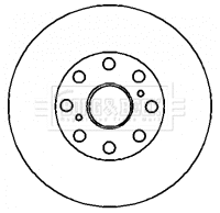 Brake Disc (BBD4340)