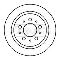 Brake Disc (BBD4024)
