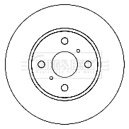 Brake Disc (BBD4740)