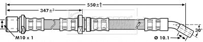 Brake Hose (BBH7194)