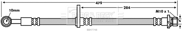 Brake Hose (BBH7748)