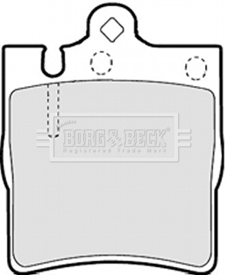 Brake Pad Set, disc brake (BBP2161)