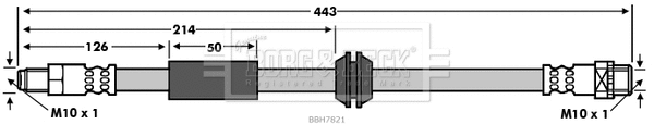 Brake Hose (BBH7821)