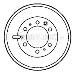 Brake Drum (BBR7126)