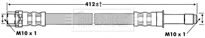 Brake Hose (BBH6884)