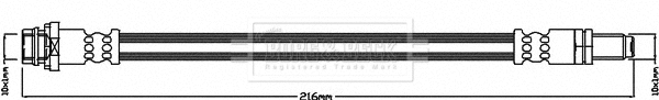 Brake Hose (BBH8607)