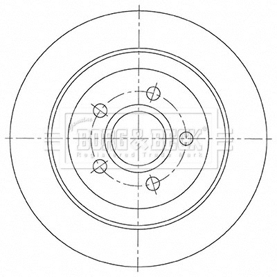 Brake Disc (BBD5481)