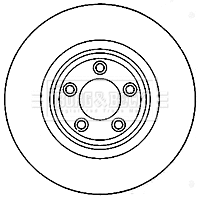 Brake Disc (BBD5821S)