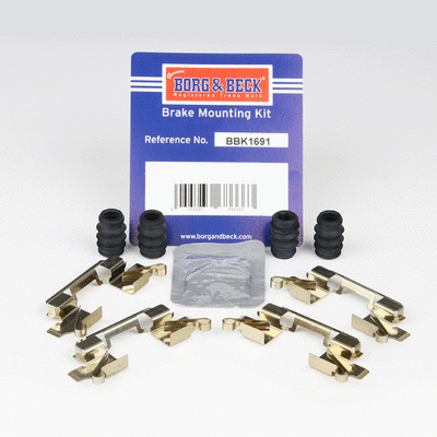 Accessory Kit, disc brake pad (BBK1691)