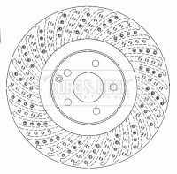 Brake Disc (BBD5779S)