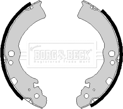 Brake Shoe Set (BBS6168)